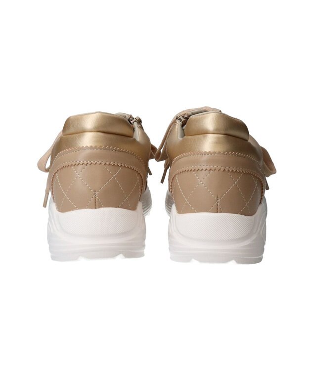 Bridget Birkin 【Bridget Birkin】インヒールキルティングスニーカー ゴールド