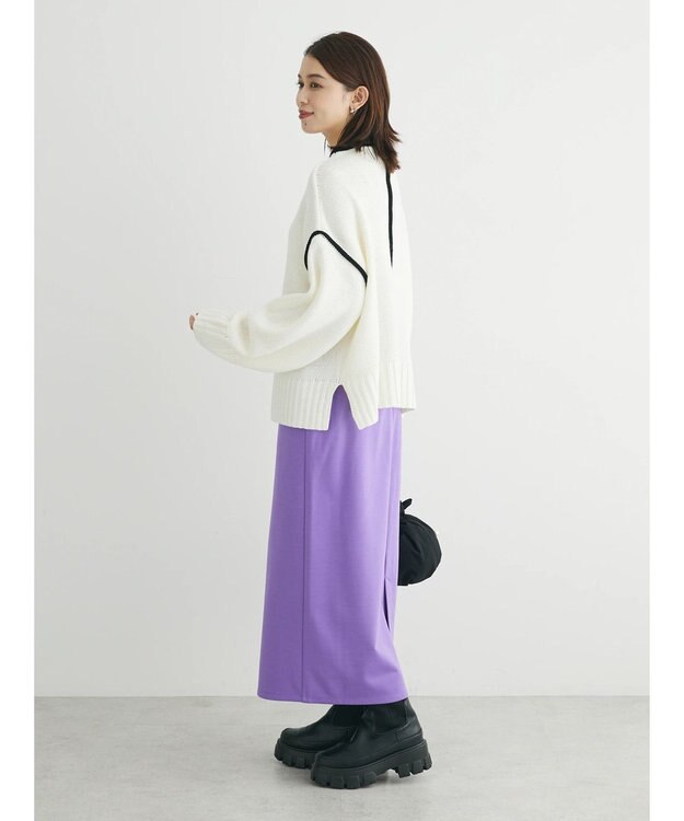 Green Parks ・Ｐｅｔｉｔ　Ｆｌｅｕｒ　ハイショクタートルニット Ivory