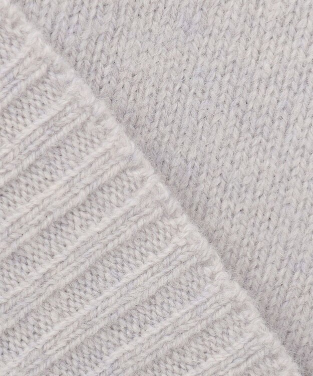 J.PRESS YORK STREET 【WOMEN】タートルネック ニット ライトグレー系