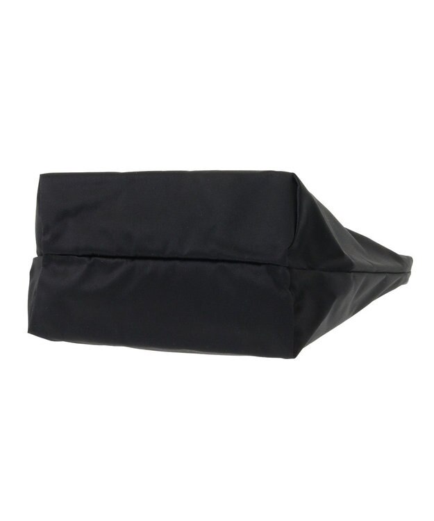 Maison de FLEUR EC限定フレームロゴサテンバッグ Black