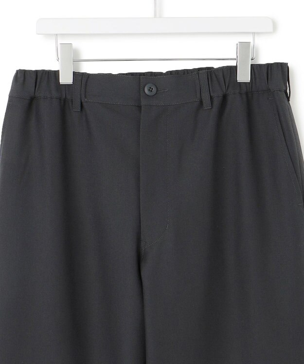 J.PRESS YORK STREET 【UNISEX】ウールライク イージーパンツ グレー系