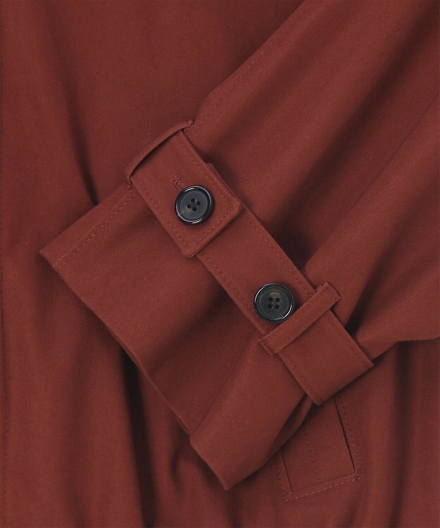 Paul Smith  ウールライク ドレープ ワイドブルゾン ダークオレンジ