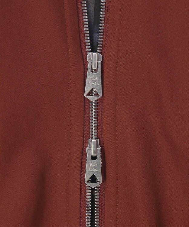 Paul Smith  ウールライク ドレープ ワイドブルゾン ダークオレンジ