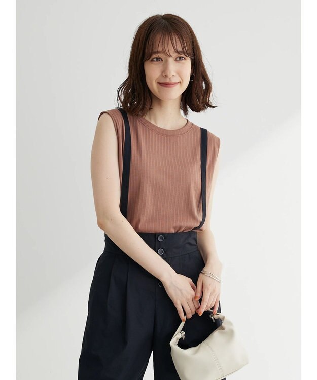 Green Parks サス付きパンツ Black