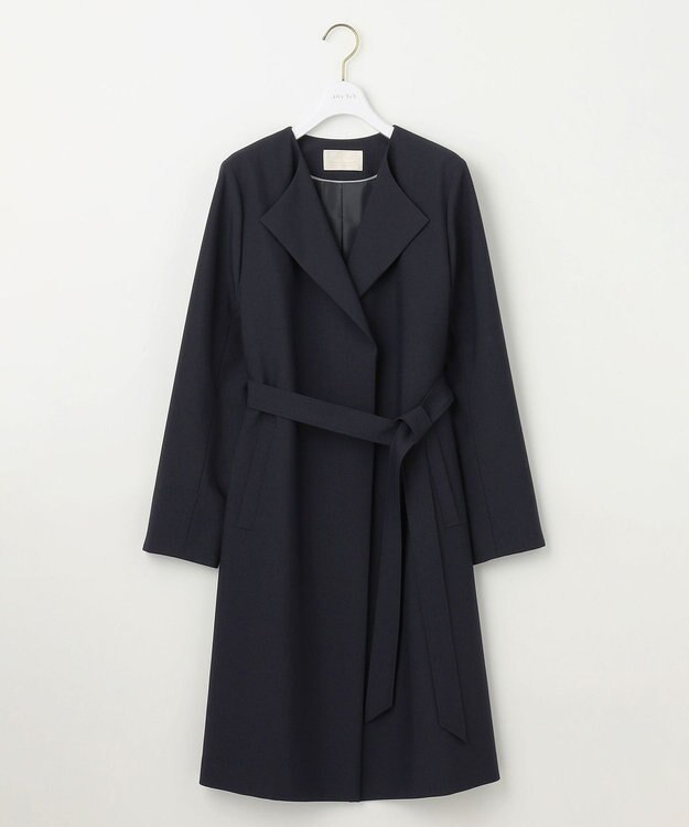 ANY SIS ノーカラーライト テロンチ ネイビー