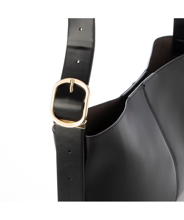 UNBILLION カシュカシュ cachecache / ベルト調節セミショルダーバッグ ブラック