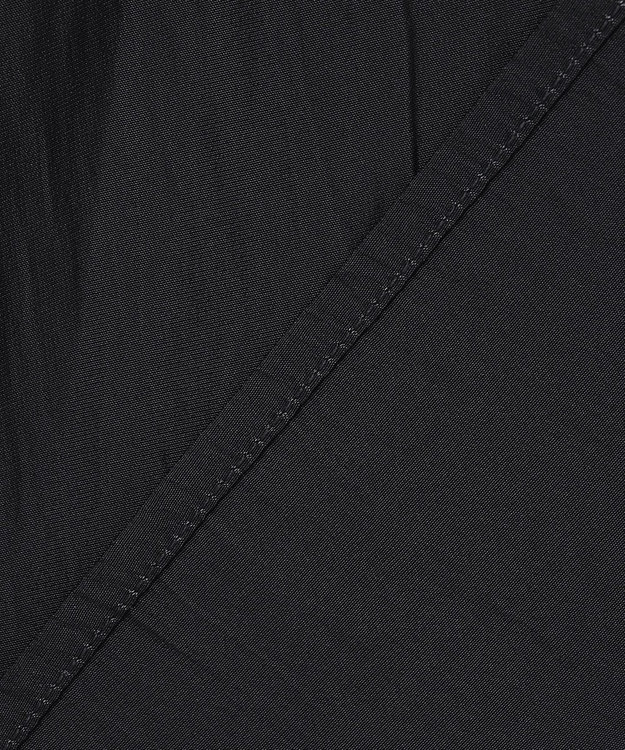 組曲 S ギャザーライトデシン ブラウス ネイビー系