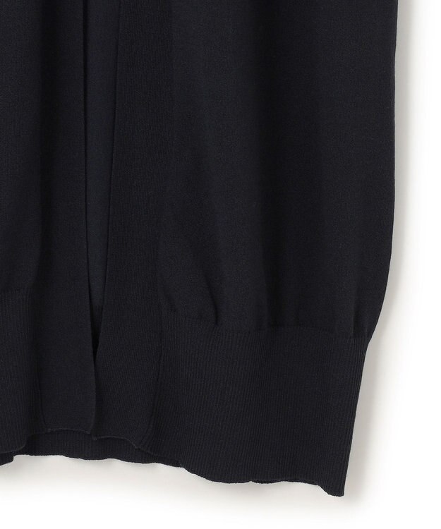 J.PRESS YORK STREET 【WOMEN】シアーロングカーディガン ネイビー系