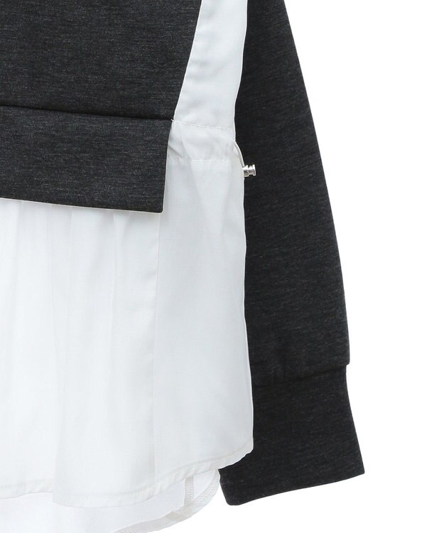 Green Parks ＳｏｆｔＣｕｓｈｉｏｎダンボールドッキングチュニック Black