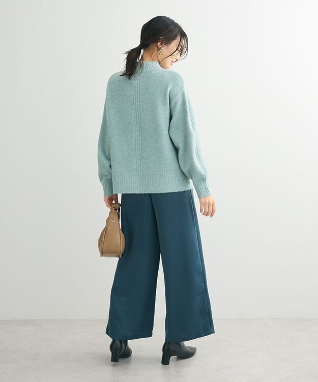 Green Parks ｆｕｗａっと　ニットプルオーバー Light Green