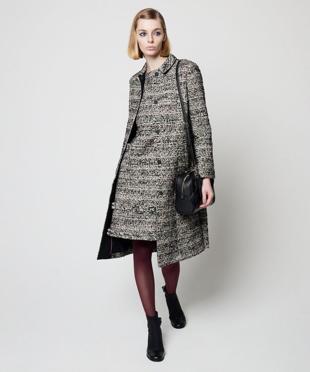 TOCCA CAMELOT TWEED ドレス ブラック系