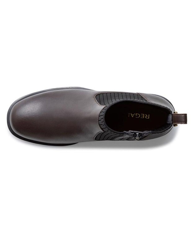 REGAL FOOT COMMUNITY 【リーガルレディース】F76R ニットブーツ ブーツ ダークブラウン