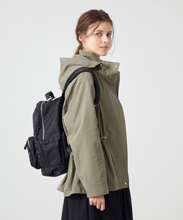 LA BAGAGERIE 【MONICA】13ポケットナイロンリュック ブラック