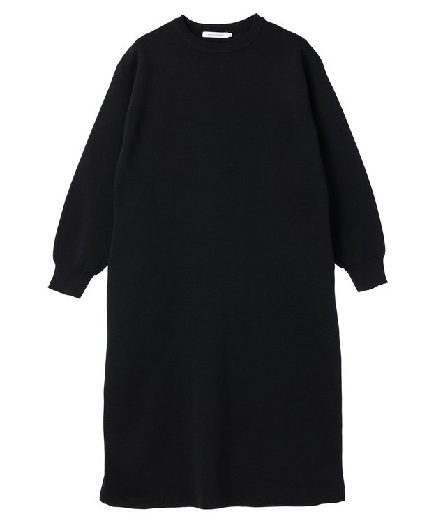 AMERICAN HOLIC エコカルットクルーネックワンピース Black