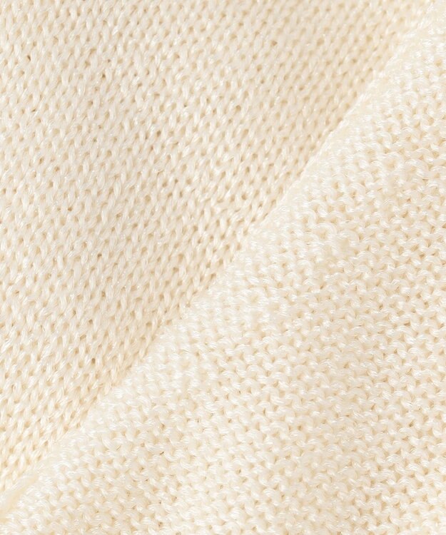 BEIGE， SPESSARTINE / Vネッククロップドカーディガン Ecru