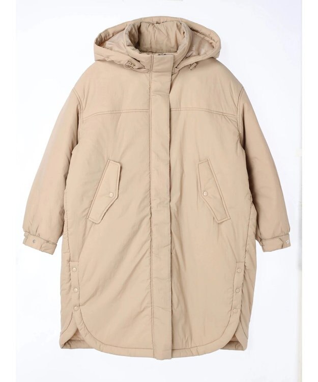 earth music&ecology ２ｗａｙ中綿モッズコート Beige