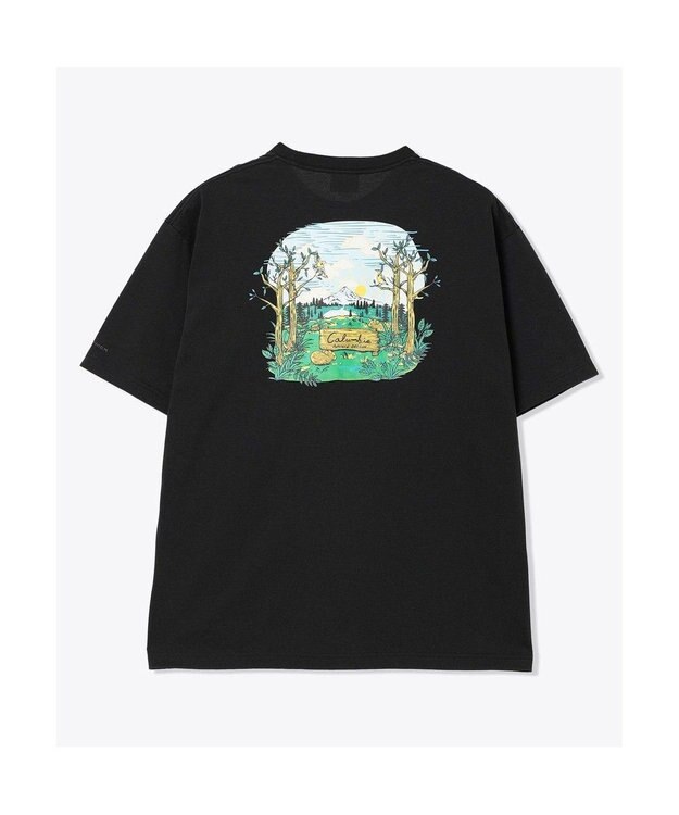 Columbia Columbia/ サンダーマウンテングラフィックショートスリーブTシャツ /コロンビア Black