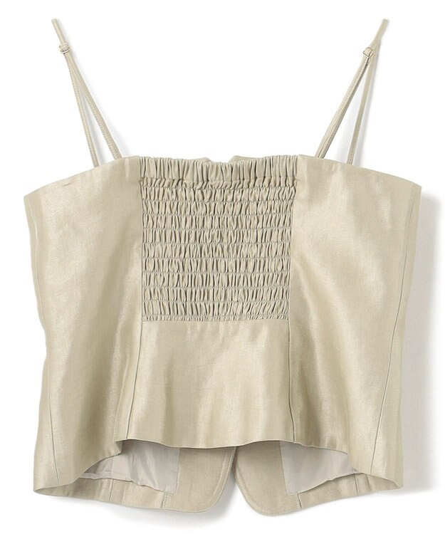 UNFILO 【STORY×UNFILOコラボ】ビスチェセットアップ 3点セット シャンパンベージュ