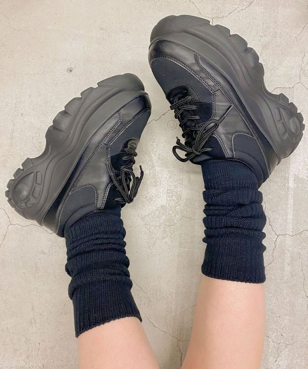 WEGO ゆるルーズソックス ブラック