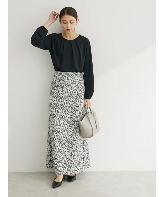 Green Parks ランダムタックブラウソー Black