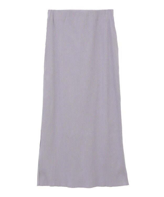 AMERICAN HOLIC 【WEB限定】針抜きテレコタイトスカート Purple