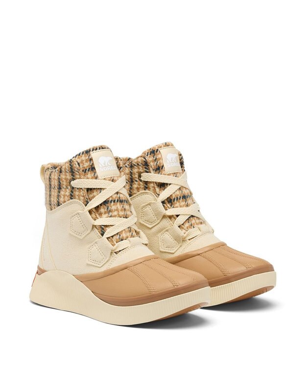 SOREL SOREL/ アウトアンドアバウト4 チルズウォータープルーフ /ソレル Honey White, Tawny Buff