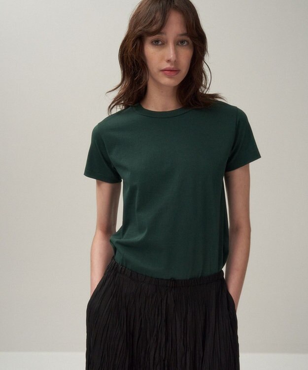 ATON DRY COTTON JERSEY | コンパクトＴシャツ GREEN