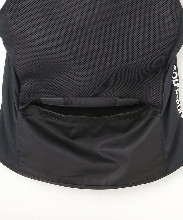 23区GOLF 【UNISEX】ペルチェベスト　モバイルバッテリーで操作する３つの冷却装置付き　夏のアウトドアにおすすめ ブラック系