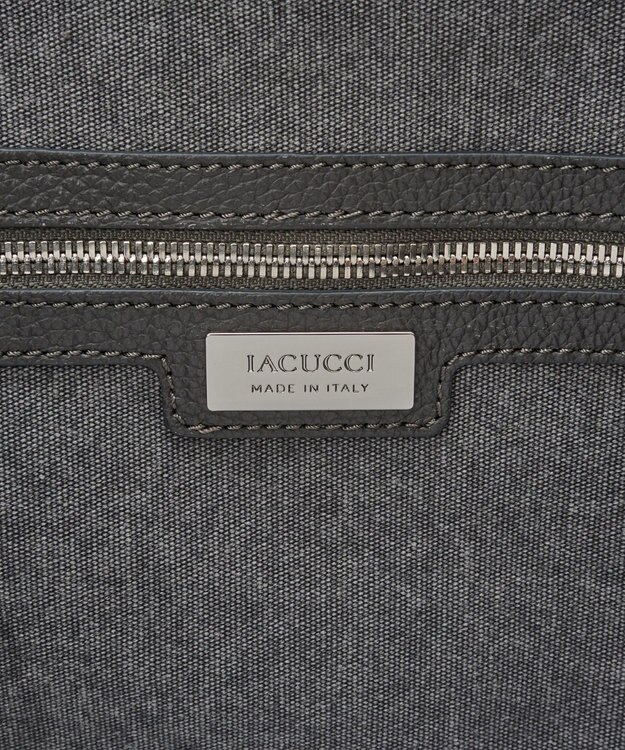 IACUCCI ソルベット M CANVAS/SUEDE チャコールグレー