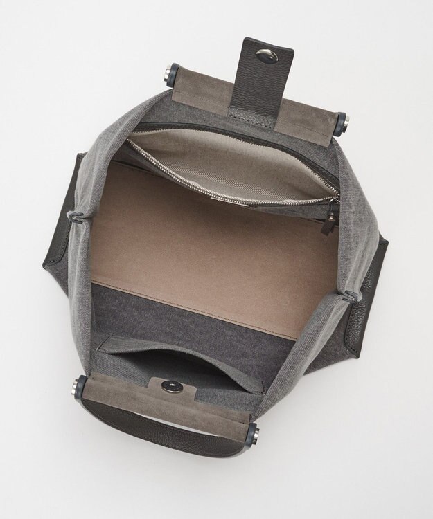 IACUCCI ソルベット M CANVAS/SUEDE チャコールグレー