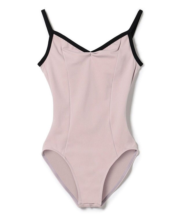 Chacott キャミソールレオタード グレイッシュローズ