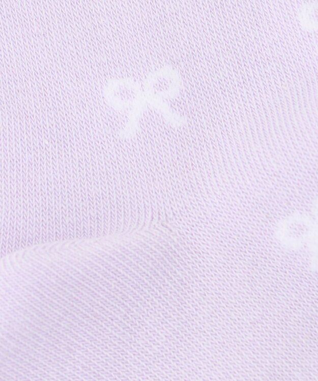 ANY KIDS 【3点セット】ソックス （ネコ） ラベンダー