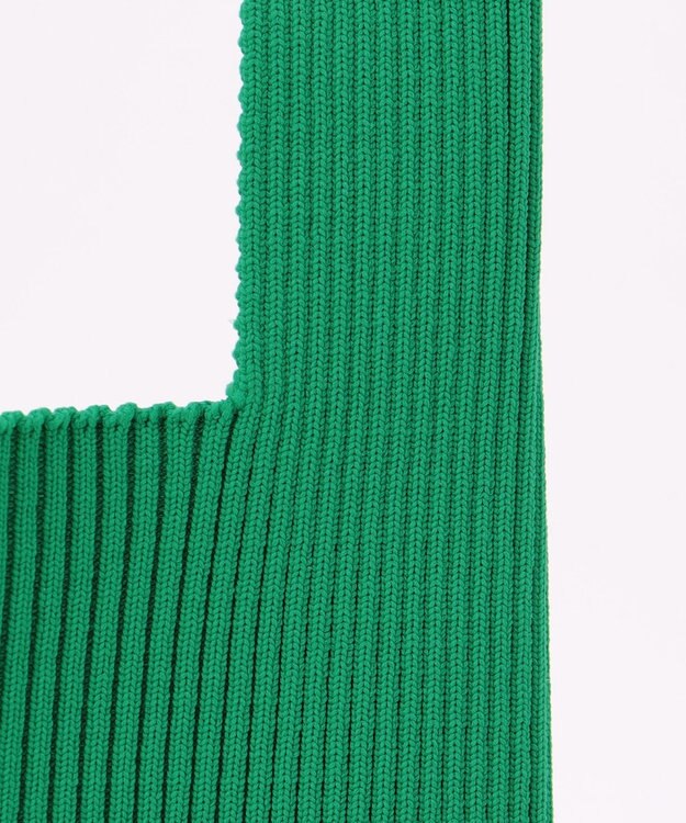 ICB ニットマルシェバッグ グリーン系