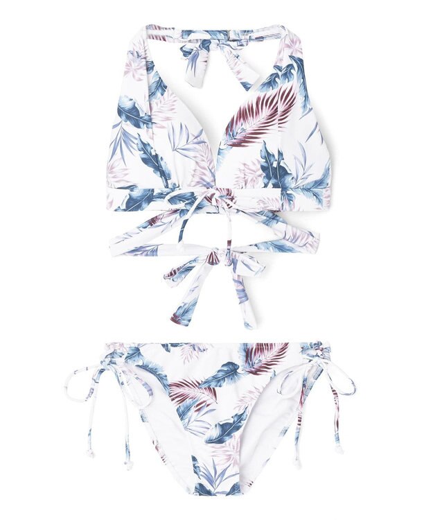 San-ai Resort（三愛水着楽園） 【SALE】ナチュラルだけどしっかり盛れる【ナチュラルアップブラ】　ノンワイヤービキニ　7M・9M ホワイト