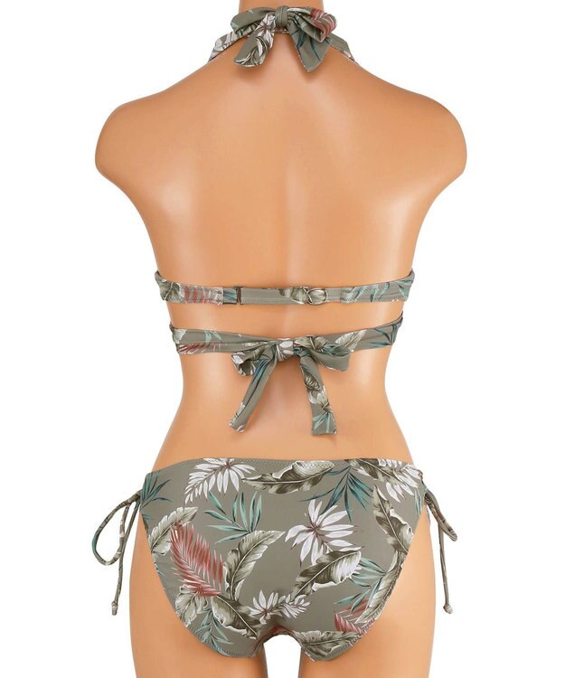 San-ai Resort（三愛水着楽園） 【SALE】ナチュラルだけどしっかり盛れる【ナチュラルアップブラ】　ノンワイヤービキニ　7M・9M カーキ