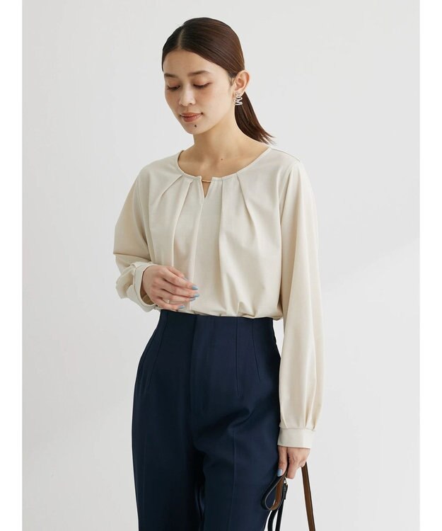 Green Parks フロントバー付きブラウソー Off White