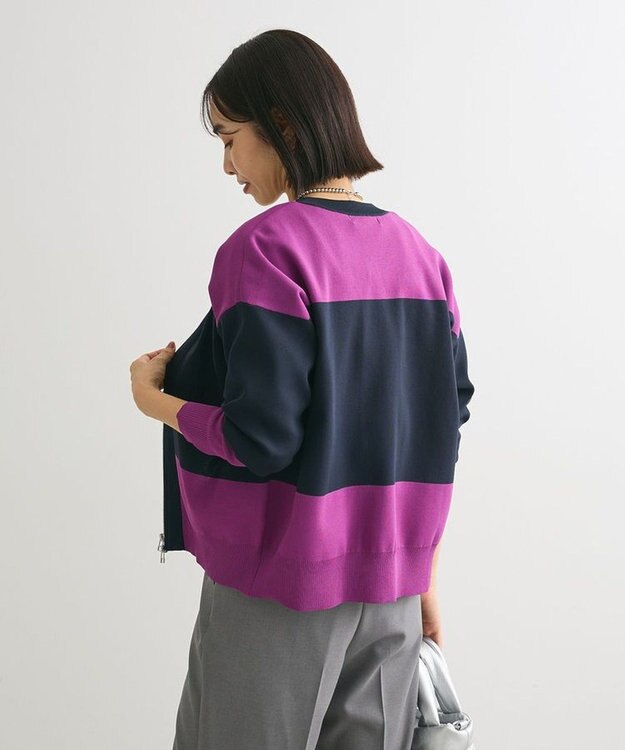 Green Parks ・ｆｕｒｒｙ　ｒａｔｅ　かる～いニットＺＩＰブル Navy