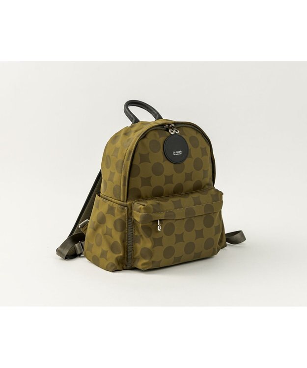 MIYABIYA La quoh with kirakaracho 南蛮七宝ベーシックプリント NEWリュック 鶯(カーキ)