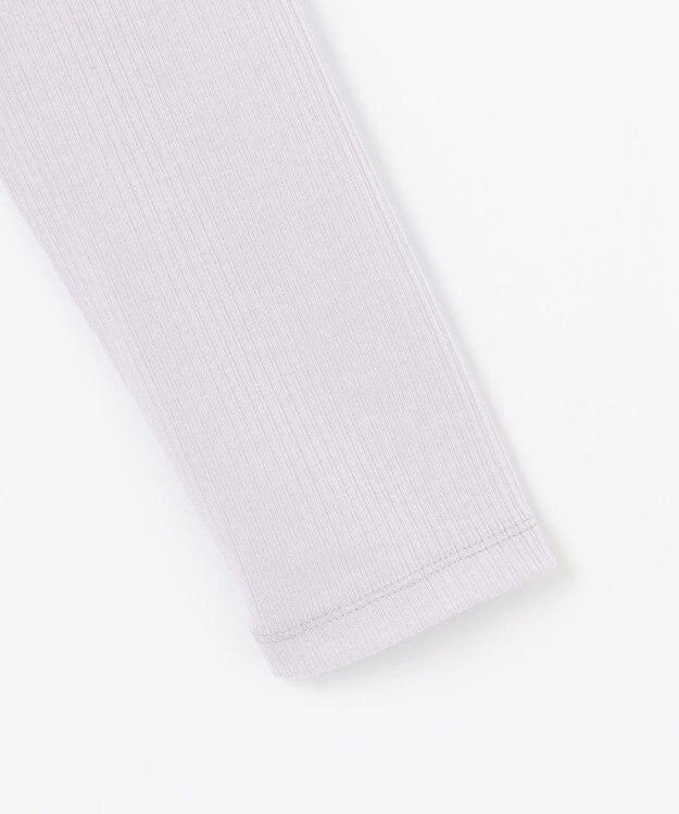 J.PRESS LADIES S カシミヤシルクリブタートル カットソー ライラック系