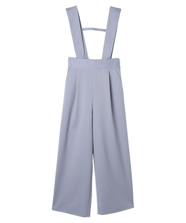 earth music&ecology ２ｗａｙハイウエストパンツ Blue