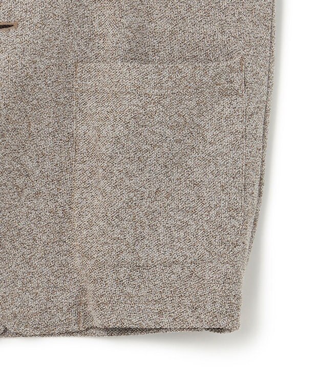 J.PRESS MEN 【KANEMASA JERSEY】ツイステッドスムース カットジャケット ブラウン系