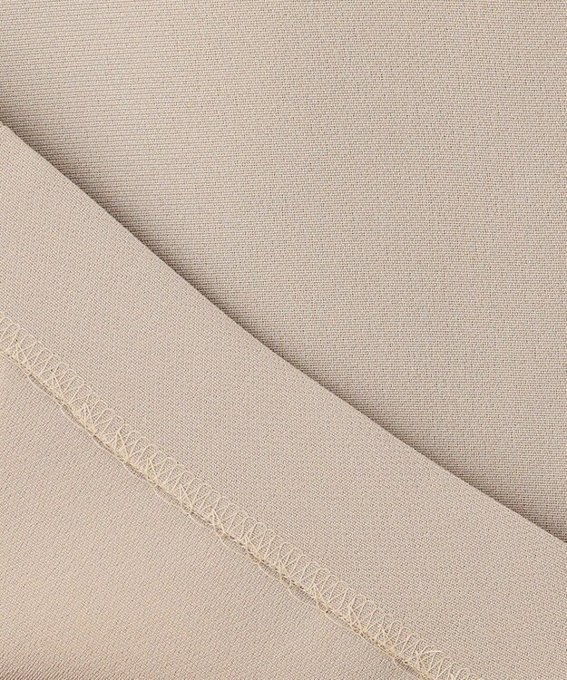 BEIGE， 【洗える】RUE / スリットネックフォルムブラウス Taupe