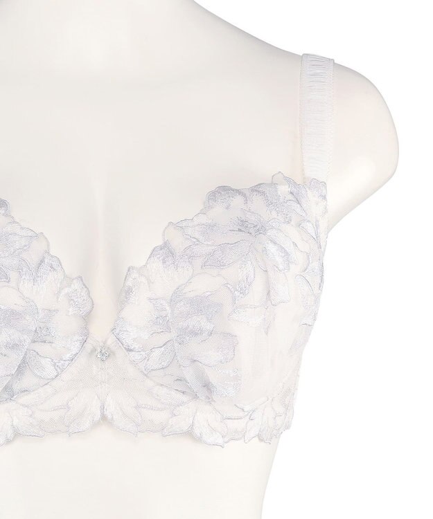 San-ai Resort（三愛水着楽園） エレガントコレクション【2411】単品ブラHIカップ 【northerly】 ホワイト