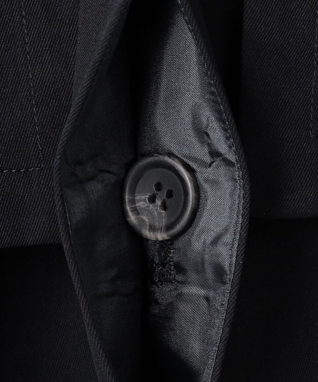 組曲 【WEB限定】ビッグカラーライト トレンチコート ネイビー系