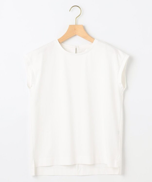 組曲 L フレンチスリーブカットソー アイボリー系