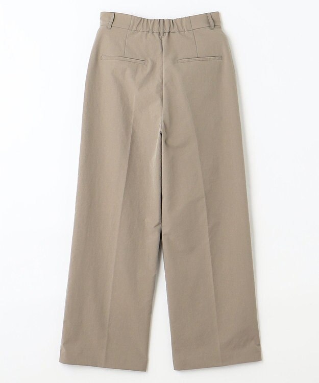 ANY L 【吸水速乾/イージーケア/ストレッチ/ウエストゴム/洗濯機可能】ドライチノタックパンツ ライトモカ