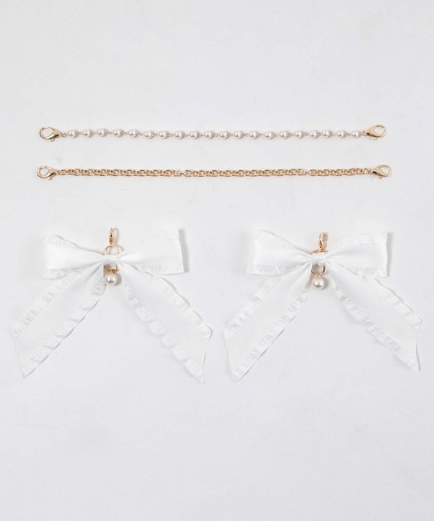 WEGO 【痛バ＆推し活グッズ】きらめきDIYパールチャームセットS ホワイト