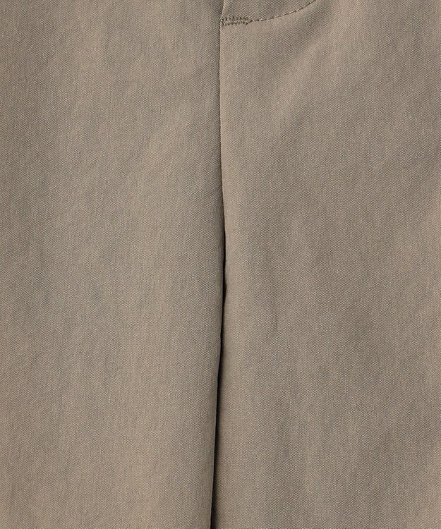 ANY 【吸水速乾/イージーケア/ストレッチ/ウエストゴム/洗濯機可能】ドライチノタックパンツ ライトモカ