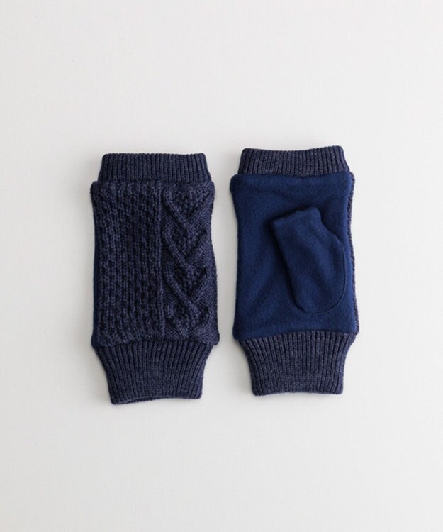 ORuKuBET フィンガーレスケーブルジャージグローブ(WOMEN) ネイビー