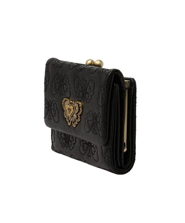 ANNA SUI チェイス 口金二つ折り財布 クロ